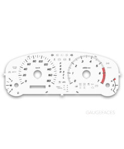 Toyota Land Cruiser Prado 120 Series (2002–2009) – Gauge Faces – White