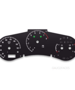 Toyota MR-S ZZW30 (1999-2007) – Gauge Faces – Black