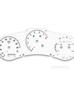 Toyota MR-S ZZW30 (1999-2007) – Gauge Faces – White