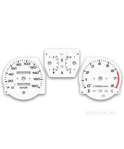 Toyota RAV4 XA10 (1994-2000) – Gauge Faces – White