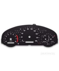 Toyota Sienna XL20 CE / LE / XLE  (2004–2010) – Gauge Faces – Black
