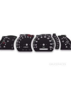Toyota Tundra XK30 XK40 (2000-2006) – Gauge Faces – Black