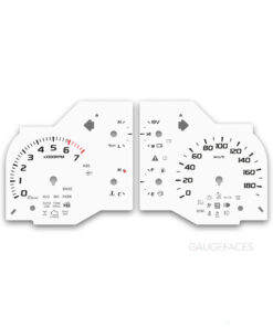 Toyota Tundra XK50 (2014-2017) – Gauge Faces – White