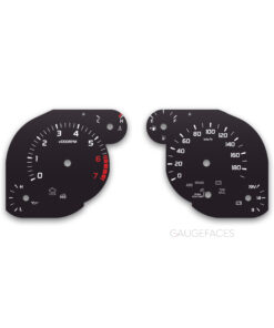 Toyota Tundra SR SR5 (2021-2026) – Gauge Faces – Black