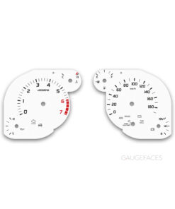 Toyota Tundra SR SR5 (2021-2026) – Gauge Faces – White