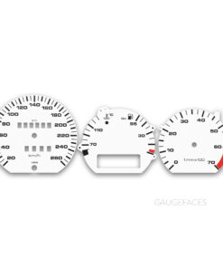 Volkswagen Corrado (1988-1995) – Gauge Faces – White