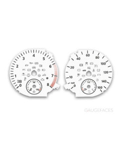 Volkswagen Golf MK6 (2009–2013) – Gauge Faces – White