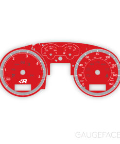Volkswagen Jetta 4 / A4 / Bora (2004-2005) – Gauge Faces – Red
