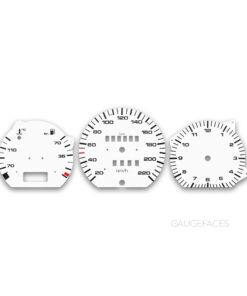 Volkswagen Passat B3 (1988–1993) – Gauge Faces – White