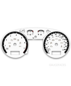 Volkswagen Passat B5 (1996–2005) – Gauge Faces – White