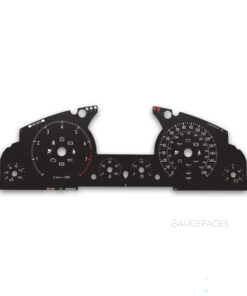 Volkswagen Phaeton (2002–2010) – Gauge Faces – Black