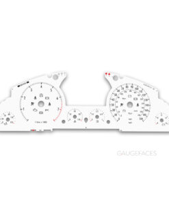 Volkswagen Phaeton (2002–2010) – Gauge Faces – White