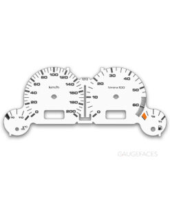 Volkswagen Polo MK3 6N (1994-2002) – Gauge Faces – White