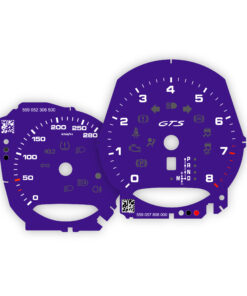 For Porsche Macan GTS (95B.1): Gauge Faces - OPTIONS – Ultraviolet