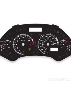 B2B: Wholesale: Lamborghini Murciélago Gauge Face – International Version – OEM – 18 Pieces / MPH / KPH