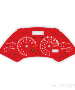 Lamborghini Murciélago LP640 Gauge Face - OPTIONS - Red