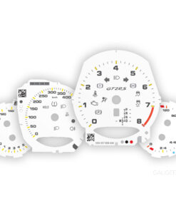 For Porsche 911 (991.2) GT2 RS: Gauge Faces – White – EU