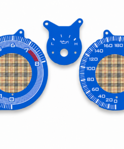 Custom Order: For Mazda Miata Gauge Faces - Deep Customisation - Blue