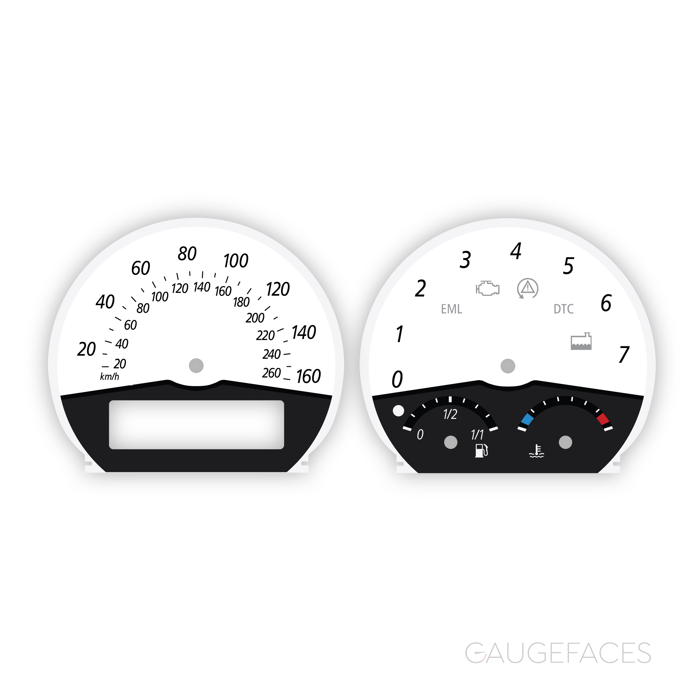 BMW-Z4-E85-E86-gauge-faces-white---mph-kmh-7500