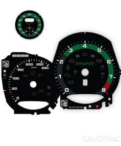 B2B Custom Order: Gauge Faces For Porsche 718 Cayman + Sport Chrono / Porsche 986.1 Boxster S / Instrument Cluster Needles for Porsche 911 991