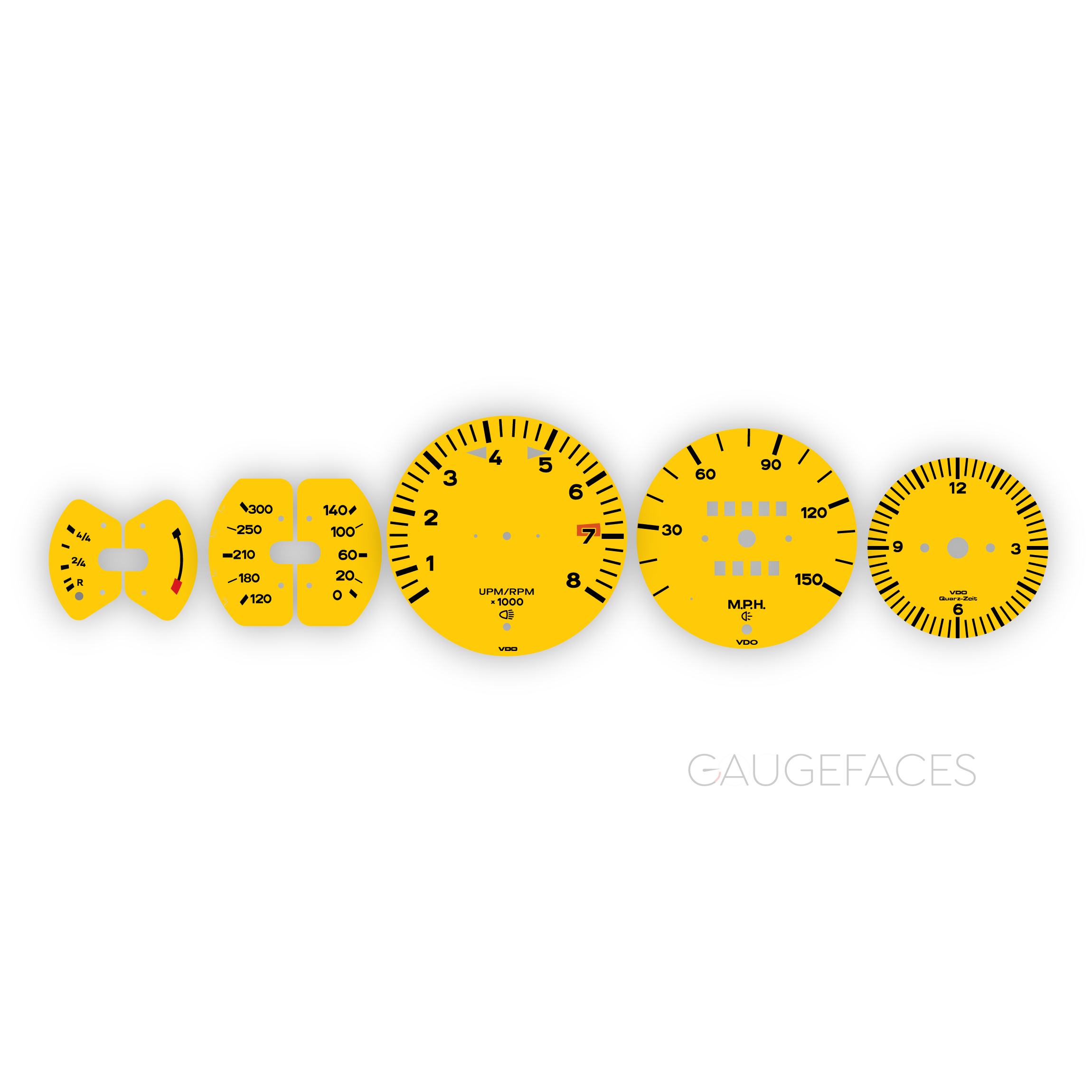 911-F-series-gauge-faces-set---150-mph---speed-tellow