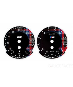 B2B: BMW E90 – Gauge Faces – Custom Tartan