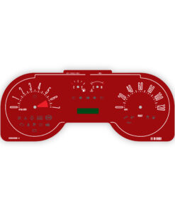 Ford Mustang (2007-2009) Gauge Face - Red