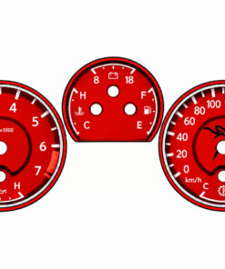 Custom Order: For 2009 Nissan Armada Gauge Faces - Red