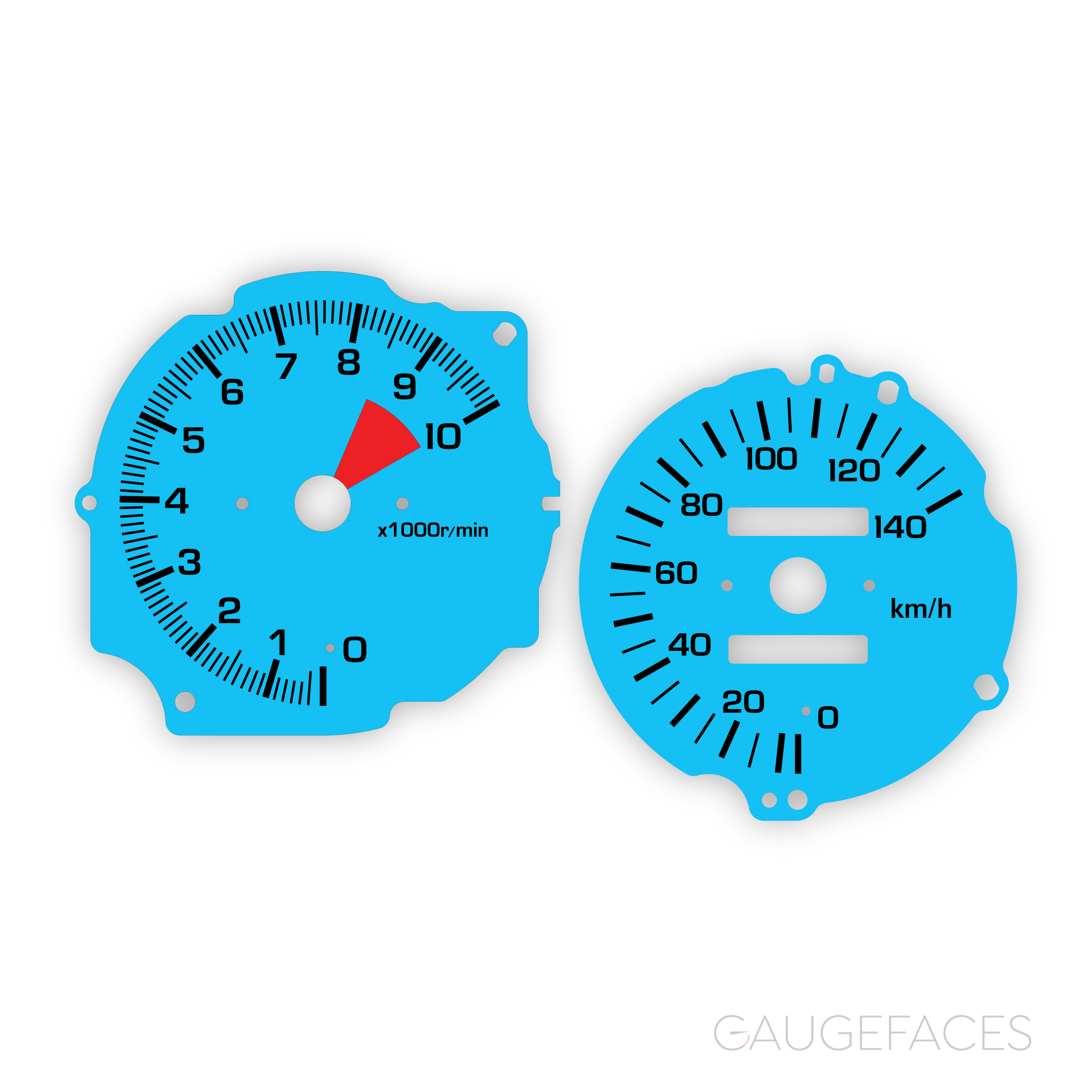 Honda-Beat-gauge-faces-Light-Blue--kmh