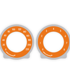 Mercedes-Benz SLR McLaren Custom Gauge Faces – 3D OEM-Style Design - Orange