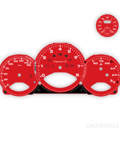 Porsche 987.1 Cayman S Gauge Face + Sport Chrono - US