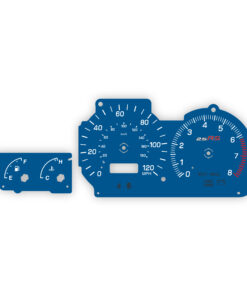 Subaru Impreza 2.5 RS (1998–2001) Custom Gauge Faces – GC8 / USDM - Dark Blue