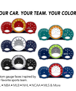 Custom Sports Team Gauge Faces – NFL, NBA, MLB, NHL & College Football | Sport Team Collection